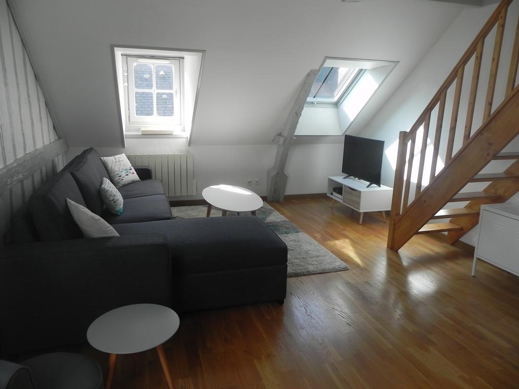 Appartement Rue Haute Honfleur Dış mekan fotoğraf